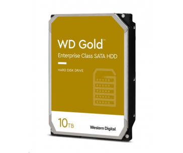 WD GOLD WD102KRYZ 10TB SATA/ 6Gb/s 256MB cache 7200 ot., CMR, Enterprise