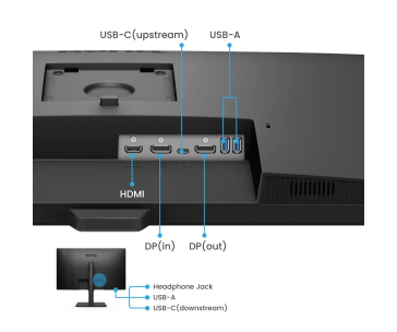 BENQ MT BL3290QT, 31,5", IPS, 2560×1440, 16:9, 350cd/m2, 1000:1, 5ms, HDMI, 2× DisplayPort, 2× USB-C, 3× USB, PIVOT