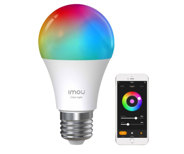IMOU CL1B-5-E27, B5, chytrá barevná žárovka, LED, 806lm, F Class