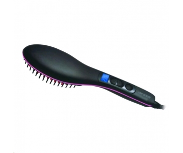 ORAVA ZVK-207 ionizační kartáč se žehličkou vlasů, LED displej, pro všechny typy vlasů