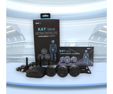 KAT VR Loco Senzor pro volný pohyb ve VR, univerzální, Bluetooth, 3ks