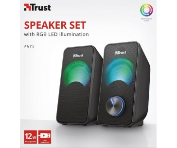 TRUST Arys Compact RGB 2.0 Speaker Set