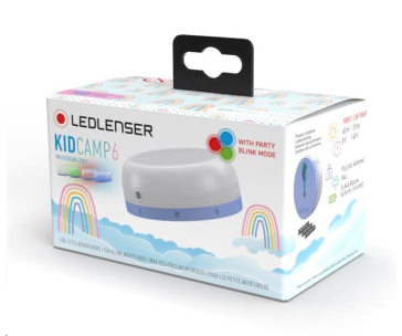 LEDLENSER dětská svítilna KIDCAMP 6 RAINBOW
