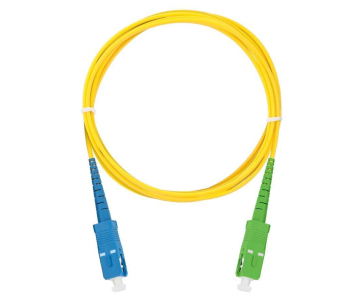 XtendLan simplexní patch kabel SM 9/125, OS2, SC-SC(APC), LS0H, 1m