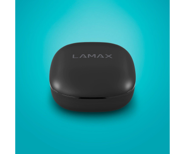 LAMAX Clips1 ANC - špuntová sluchátka - černé