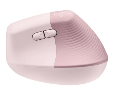 Logitech Lift Vertical Ergonomic Mouse for Business, Pink