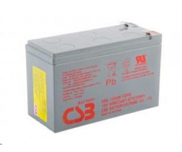 CSB 12V 9Ah olověný akumulátor HighRate (8 let) F2 (HRL1234W F2 FR)