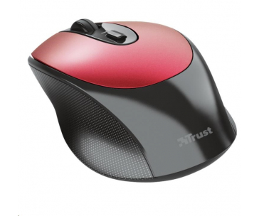 TRUST bezdrátová Myš Zaya Rechargeable Wireless Mouse - red