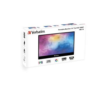 Verbatim PM-14 Portable Monitor 14" Full HD 1080p