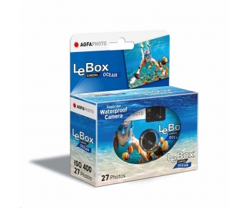 Agfaphoto LeBox Ocean 400/27 - jednorázový analogový fotoaparát