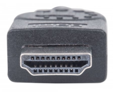 MANHATTAN kabel HDMI Male to DVI-D 24+1 Male, Dual Link, Black, 1,8m