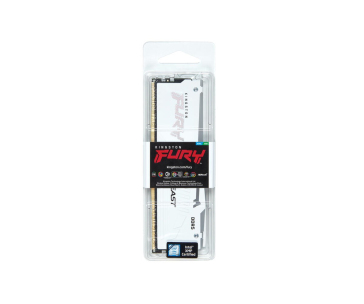 KINGSTON DIMM DDR5 32GB 6400MT/s CL32 Non-ECC FURY Beast RGB XMP, Bílá