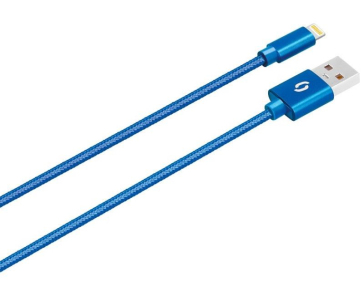 ALIGATOR datový kabel  PREMIUM 2A, Lightning, modrá