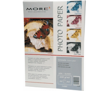 ARMOR More Hlazený Color Laser papír; 200g/m2; oboustranný-glossy, 25 listů, A4