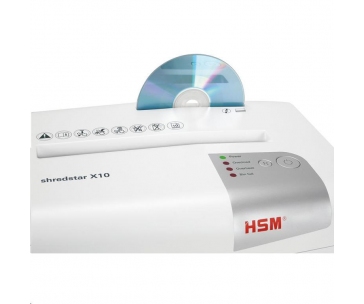 HSM skartovač ShredStar X10 White (velikost řezu 4,5x30mm, DIN P-4 (3))
