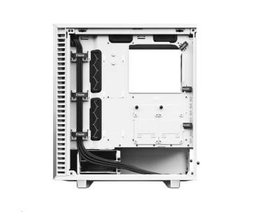 FRACTAL DESIGN skříň Define 7 Compact White TG Clear, USB 3.1 Type-C, 2x USB 3.0, bez zdroje, mATX