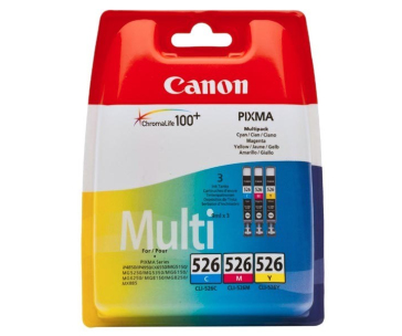 Canon CARTRIDGE CLI-526 C/M/Y Multi-pack SEC pro MG5150, MG5250, MG5350, MG6150, MG6250, MG8150, MG8250, MX885, MX895
