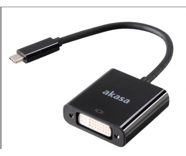 AKASA adaptér USB Type-C na DVI