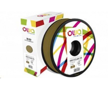 OWA - PS 3D-filament 1,75mm zlatá, 750g
