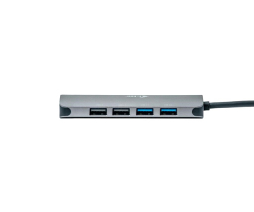 i-tec USB-C Metal Nano 2x HDMI Docking Station, PD 100W