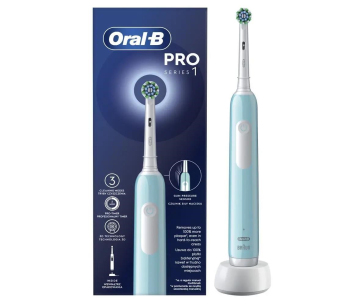 Oral-B Pro Series 1 elektrický zubní kartáček, 3 režimy, oscilační, časovač, Smart funkce, karibská modrá