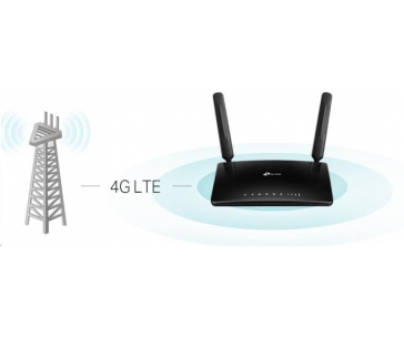 TP-Link Archer MR400 OneMesh WiFi5 router (AC1200, 4G LTE, 2,4GHz/5GHz, 3x100Mb/s LAN, 1x100Mb/s LAN/WAN, 1xmicroSIM)