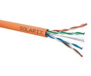 Instalační kabel Solarix UTP, Cat6, drát, LSOHFR, cívka 500m SXKD-6-UTP-LSOHFR-B2ca