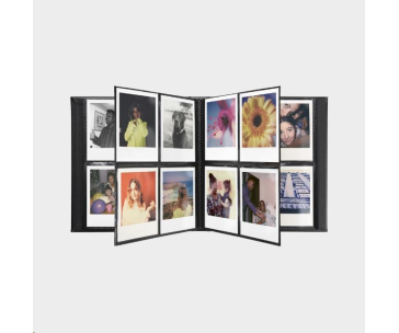 Polaroid Photo Album Large Black 160 fotek (i-Type, 600, SX-70)