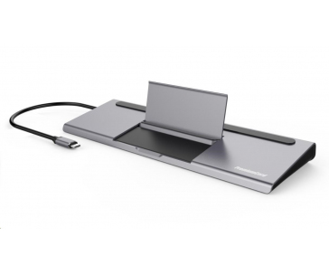 PREMIUMCORD USB-C Full Size MST Dock Station with Phone Stand