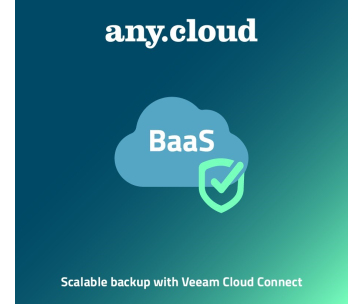 Anycloud BaaS | BaaS for Veeam Cloud Connect Backup License (1VM/1M)