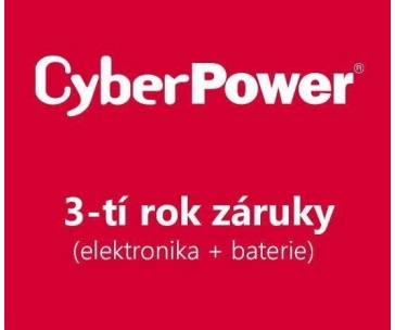 CyberPower 3. rok záruky pro BPSE72V45ART2U
