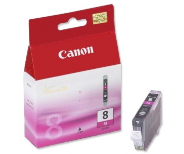 Canon CARTRIDGE CLI-8M purpurová pro  iX4000, iX5000, MP-500, MP-800, PIXMA iP3300, iP3500, iP4200, iP4300 (490 str.)