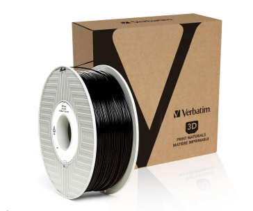 VERBATIM 3D Printer Filament ABS 1.75mm, 404m, 1kg black (55010 OLD)