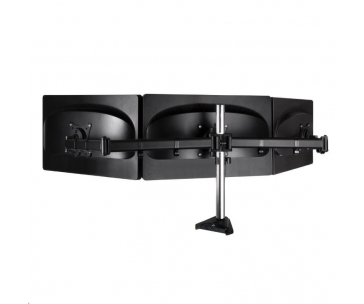 ARCTIC stolní držák Z3 Pro (Gen3) pro 3x LCD do 32", nosnost 3usx15kg, 4x USB HUB, černý (black)