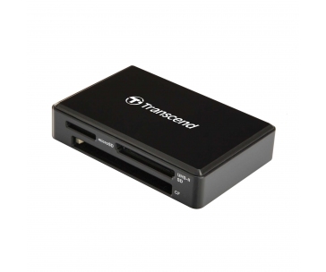 TRANSCEND Gen1 All-in-1 UHS-II Multi Card Reader RDF9K2, USB 3.1, Black