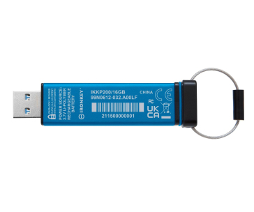 Kingston Flash Disk IronKey 16GB Keypad 200 encrypted USB flash drive