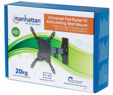 MANHATTAN Nástěnný držák TV / LCD, univerzální, 13” až 42”