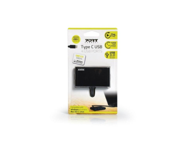 PORT hub USB-C s porty 4x USB 3.0