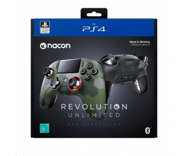 Herní ovladač Nacon Revolution Unlimited Pro Controller – Coloured Camo Green