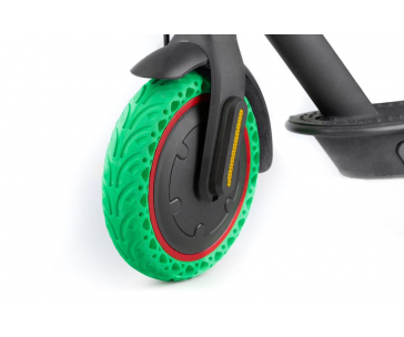 Bezdušová pneumatika pro Xiaomi Scooter zelená (Bulk)