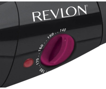 REVLON Salon Long Lasting Curls RVIR1159E kulma na vlasy, klešťová, studený hrot, 6 teplot, černá a zlatá