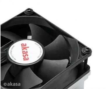 AKASA chladič CPU AK-CC1107EP01 pro AMD socket 754,939,940,  AM2, low noise, 80mm PWM ventilátor