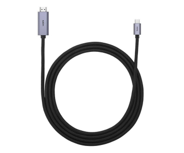 Baseus Graphene Series USB-C na HDMI 2.0, 4K 60Hz, kabel 2m, černá