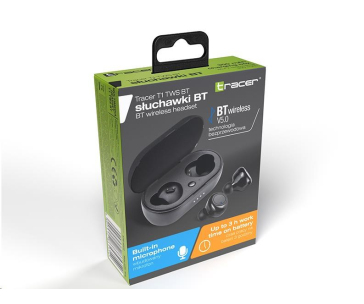 TRACER sluchátka T1 TWS, Bluetooth
