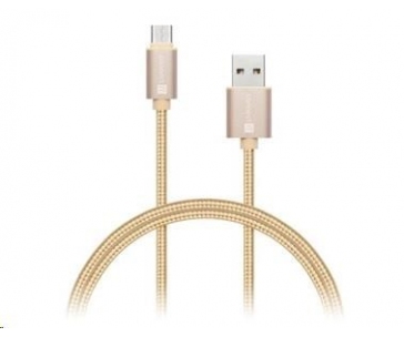 CONNECT IT Wirez Premium Metallic USB C - USB, rose gold, 1 m