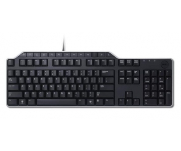 DELL Keyboard : US/Euro (QWERTY) DELL KB-522 Wired Business Multimedia USB Keyboard Black (Kit)
