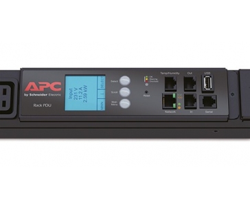 APC Rack PDU 2G, Metered, ZeroU, 22kW (32A), 17.3kW(24A), 230V, (30)C13 & (12)C19, IEC-309 32A 3P+N+E