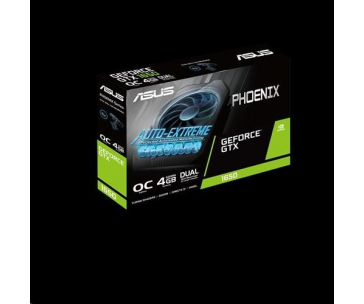 ASUS VGA NVIDIA GeForce GTX 1650 PHOENIX  OC 4G, 4G GDDR6, 1xDP, 1xHDMI, 1xDVI