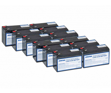 AVACOM AVA-RBP12-12072-KIT - baterie pro UPS CyberPower, FSP Fortron, Legrand