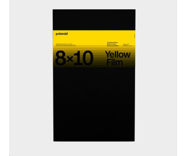 Polaroid DuoChrome film for 8x10 Black & Yellow edition